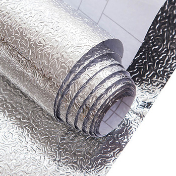 Self adhesive kitchen use waterproof aluminum foil wrapping paper