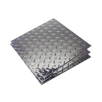 4 mm thick diamond pattern aluminum checkered sheet