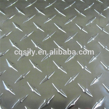 Aluminum Checker Plate Price / Diamond Stucco aluminum embossed sheet