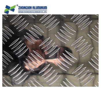 A3003 5052 ASTM B 209 Aluminum tread plate sheet price