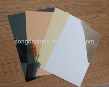 anodized aluminum color mirror sheet