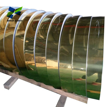 Colorful mirror aluminum strip/coil/sheet gold silver copper color mirror aluminum sheet