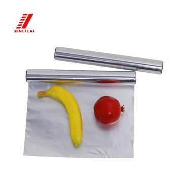 House use gold aluminium Heavy Duty Aluminum Foil Roll with dispenser box wrapping