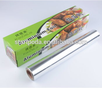 food packing kitchen silver aluminum foil