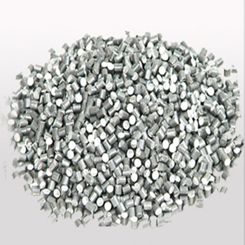 high Purity 6*6 mm 99.999% Al aluminum pellet Aluminum granule price