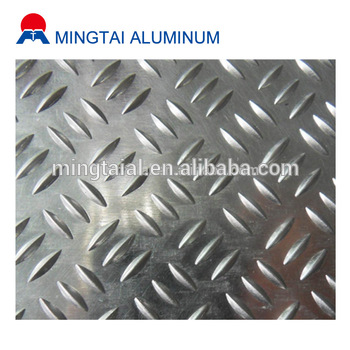 sell well aluminum 1/3/5/bar tread plate of 5052 with competitive price henan mingtai aluminum