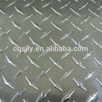 Aluminum Checker Plate Price / Diamond Stucco aluminum embossed sheet 