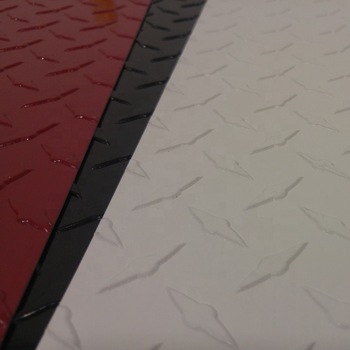 alloy red white black aluminum diamond plate colored price